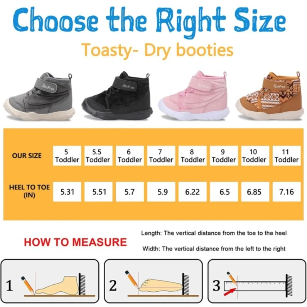 JOINFREE Toddler Booties